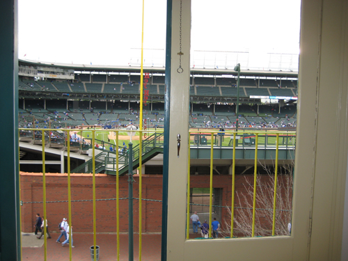 Wrigley Done Right 3rd Floor View into Wrigley Field