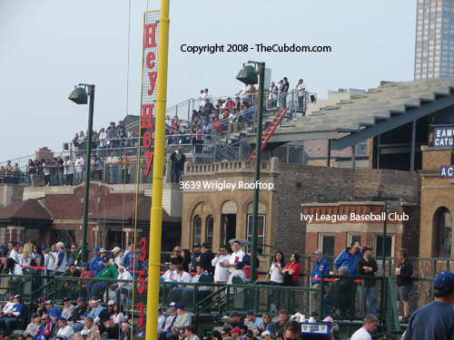 The Ivy League Baseball Club and 3639 Wrigley Rooftop are currently under construction.